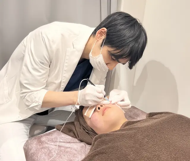 トライフィルプロ施術風景