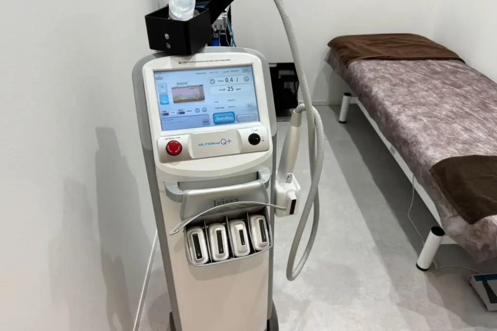 <ウルトラセルQプラス>HIFU(ハイフ)治療でたるみ改善が可能です